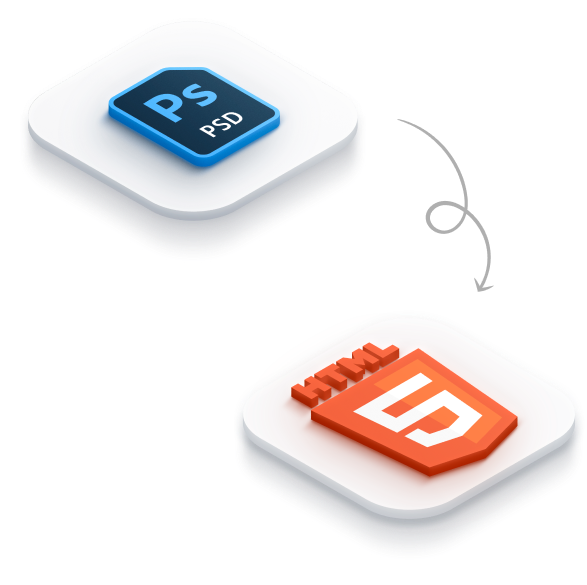 PSD_to_HTML Conversion services