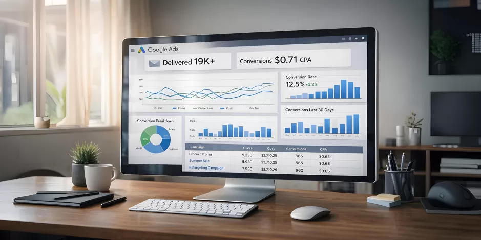 How a Structured Google Ads Strategy Delivered 19K+ Conversions at $0.71 CPA