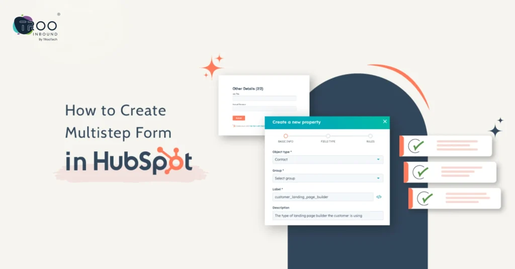 How to create multistep form in HubSpot