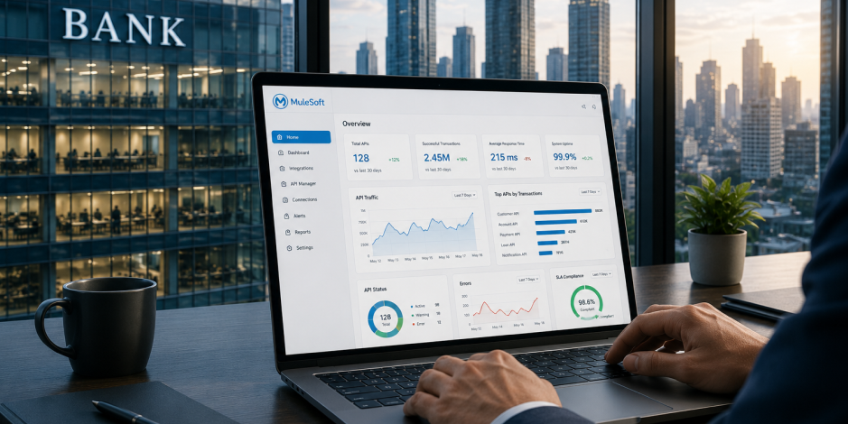 How We Helped a Leading Bank Cut Process Delays by 60% with a Unified Salesforce and MuleSoft CRM