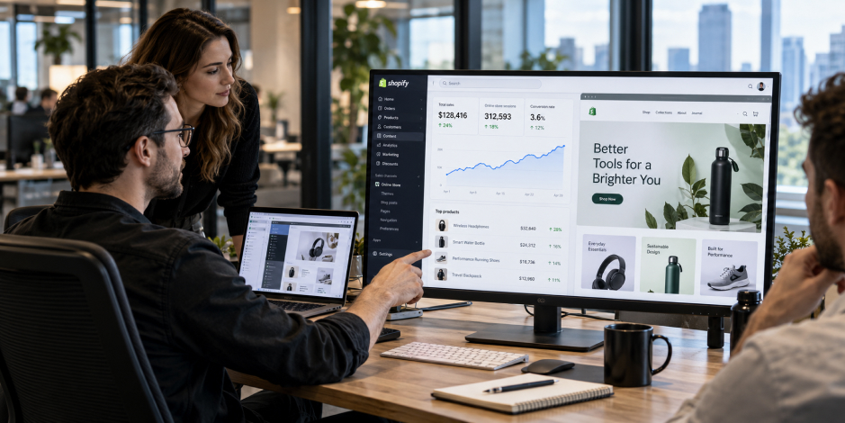 Shopify Design, Development & SEO for a High-Growth SaaS Company